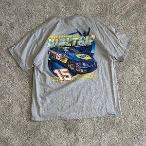 NASCAR Men's Grey T-shirt